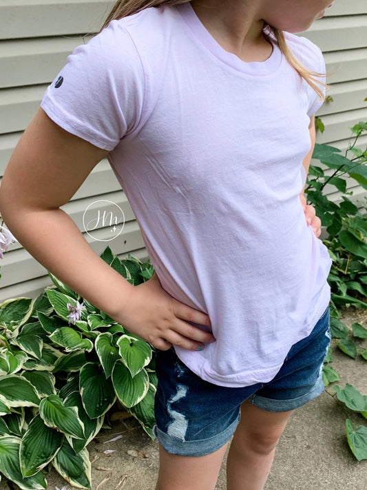 Solid Pale Pink T-Shirt